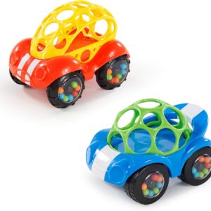 Oball Toy Car with Rattle Assorted Colours – Pack of 1