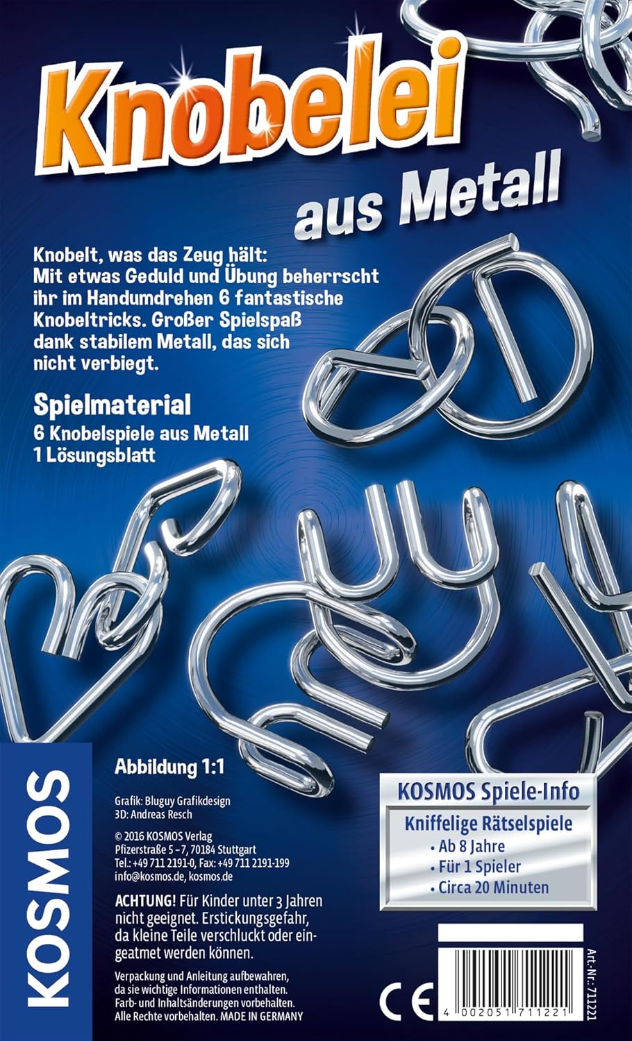 Kosmos Metal Puzzle – Bild 2