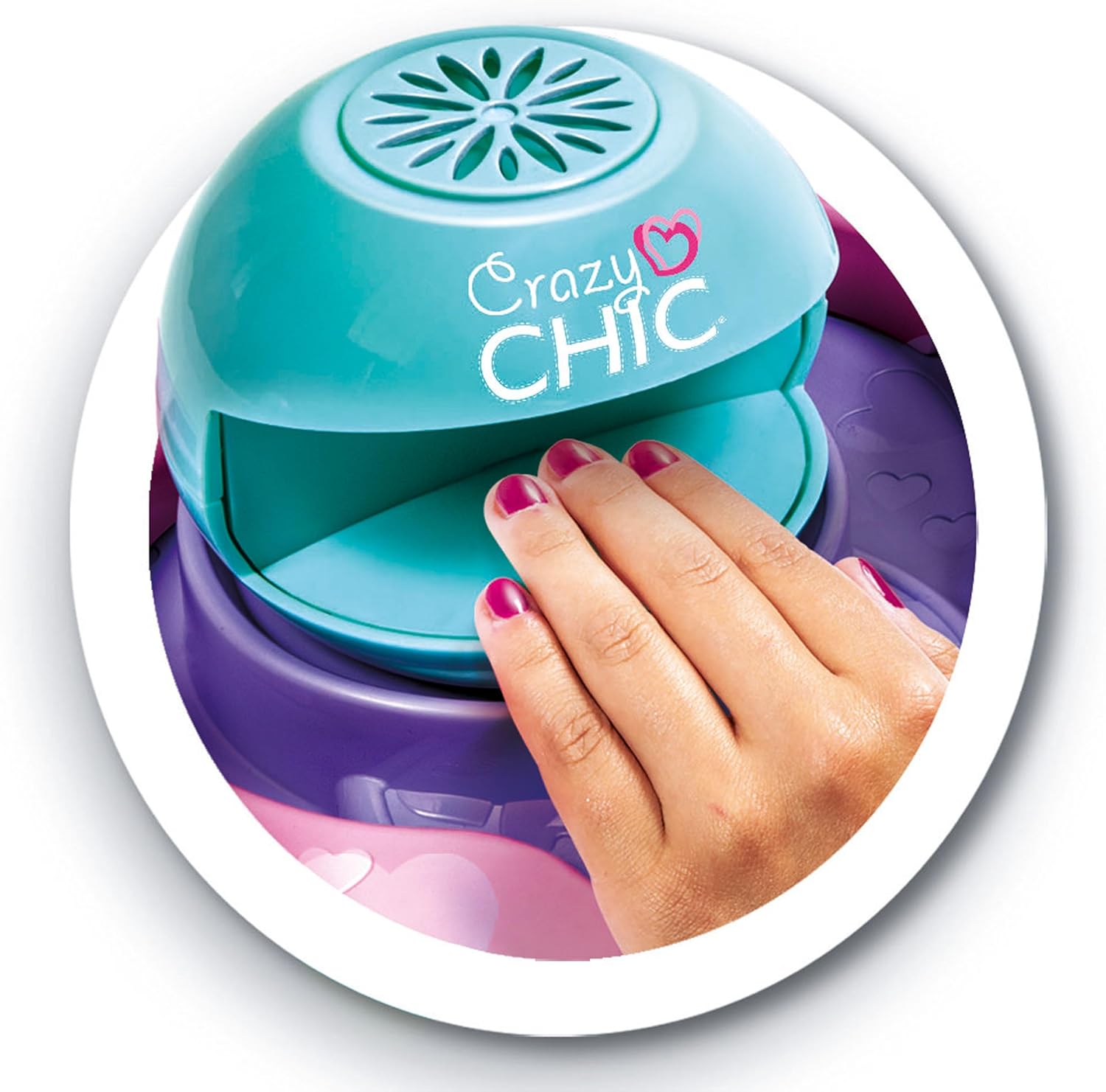 Clementoni Crazy Chic Cool Nail Art - DIY Nail Art Set for Kids – Bild 6