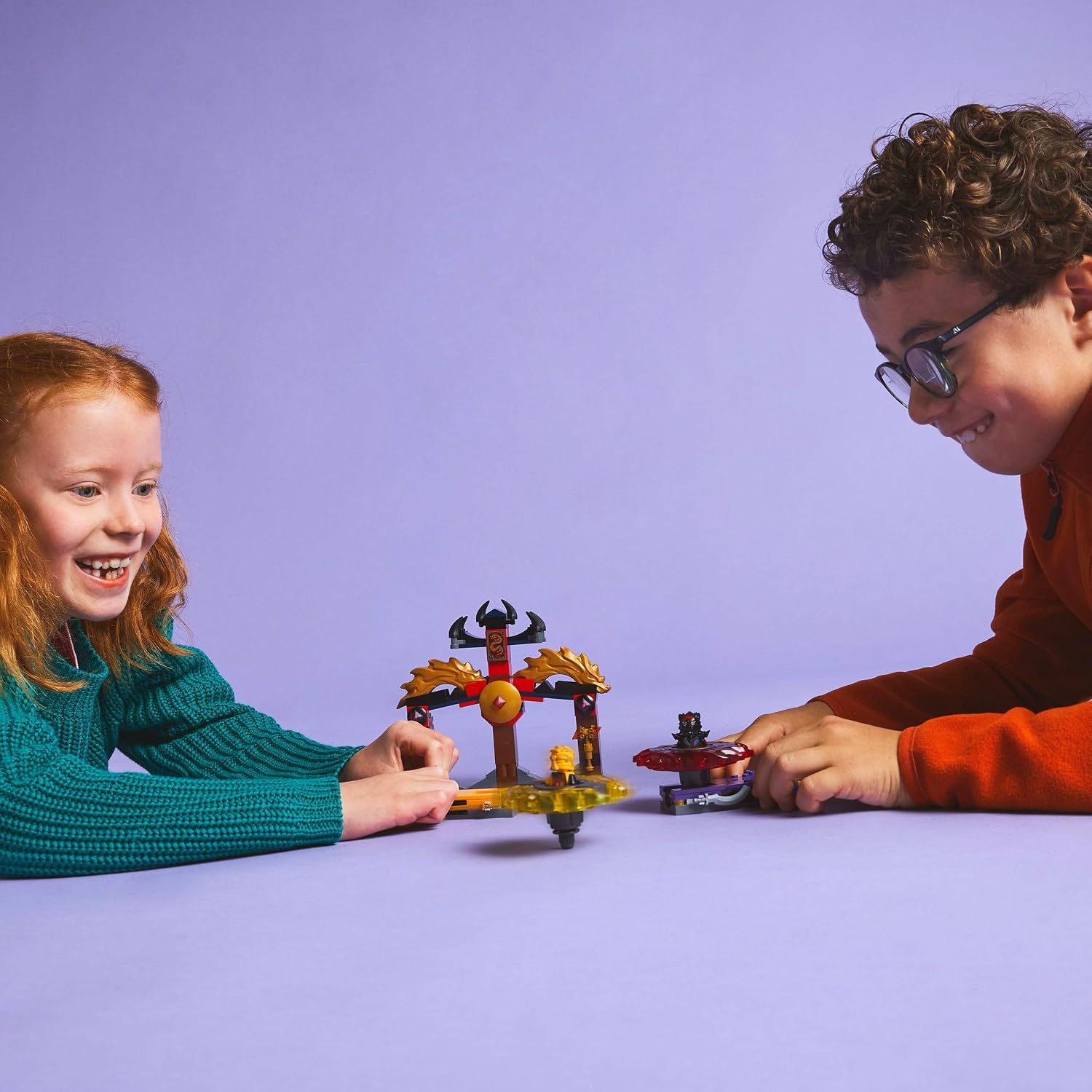 LEGO Ninjago Dragon Spinjitzu Battle Pack with 2 Mini Figures - Ninja Toy with Spinner for Boys and Girls from 6 Years - Gift Idea for Fans of the TV Series Rise of Dragons 71826 – Bild 9