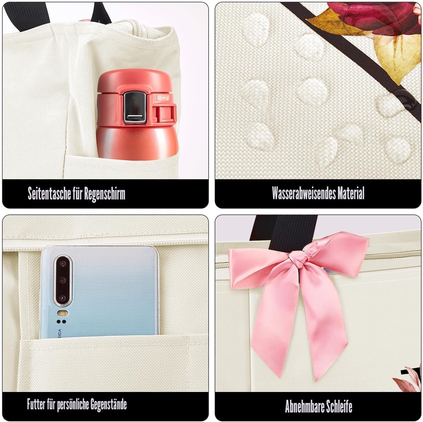Vavabox Women's A-Z Handbag with Letter - Gifts for Women – Bild 4