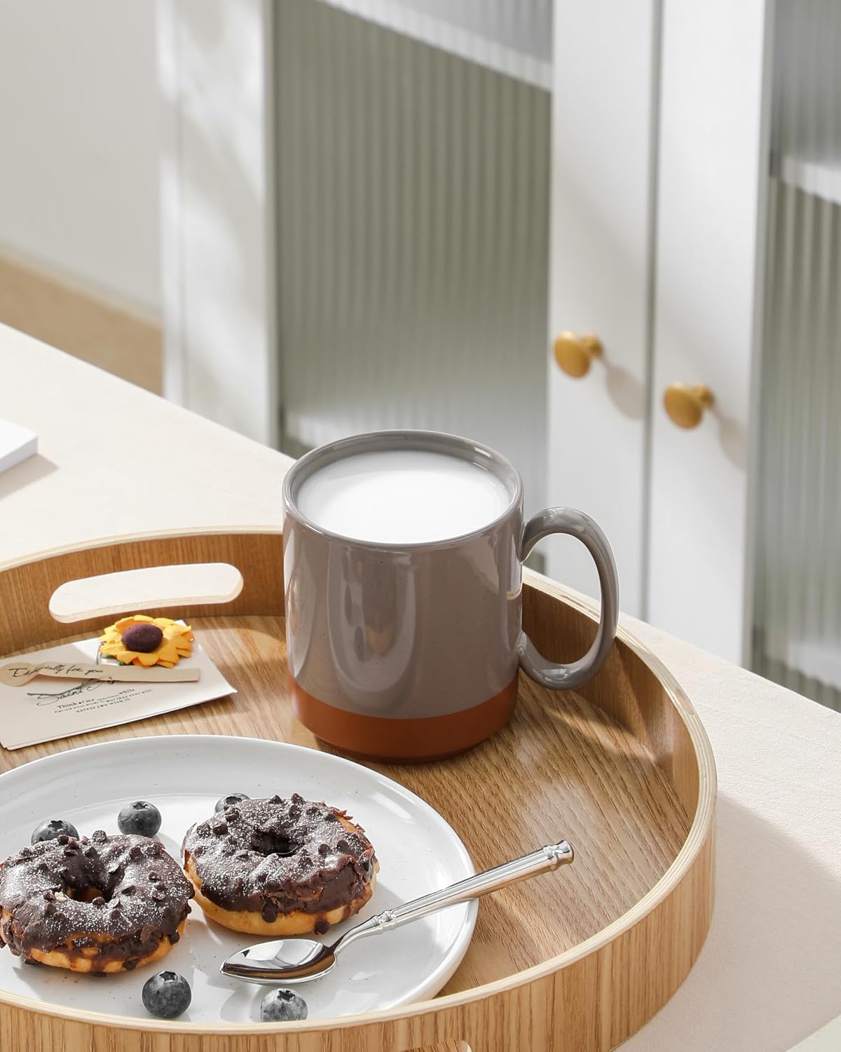 MALACASA Tara Series 450 ml Coffee Mug Set, 4-Piece Coffee Cup, Large – Bild 9