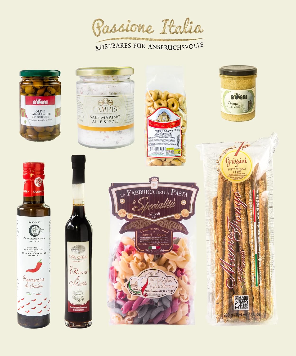 GUSTOSO VEGETARISCHE GUSTOSO Gift Basket with Selected Italian Delicacies Specialities Alcohol Free – Bild 4