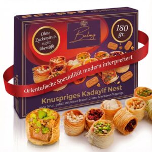 Balmy Kadayif Baklava Style Biscuit Cream & Nuts 180g