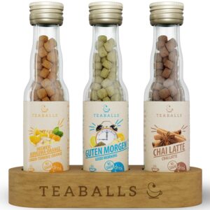 TEABALLS Organic Feel Good Set of 3 - IKO, Guten Morgen, Chai - Organic
