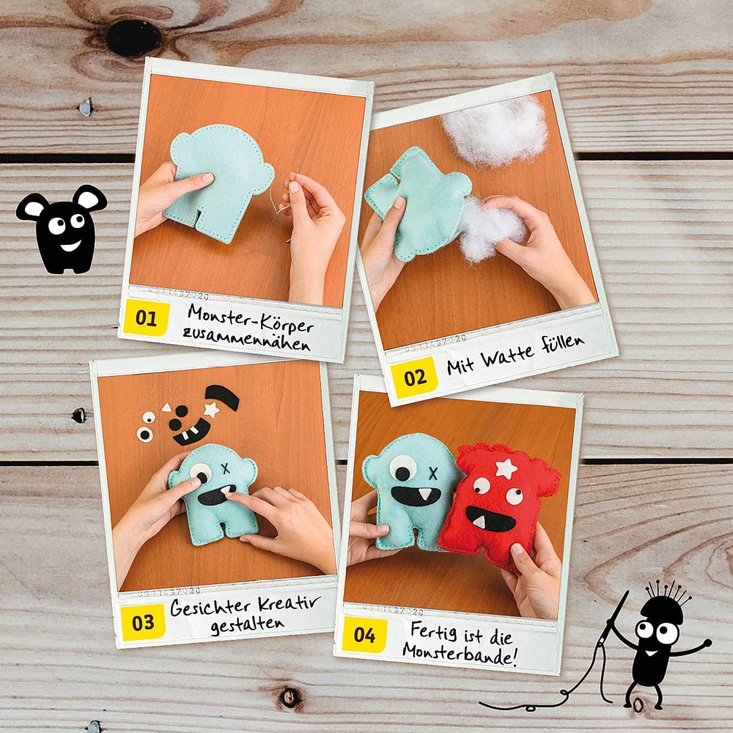 Kosmos AllesKönnerKiste My First Sewing Kit, Sewing Learning for Children – Bild 4