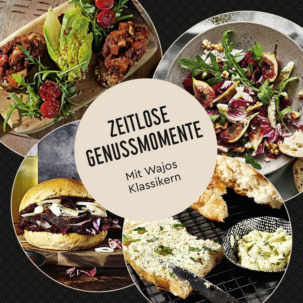 Wajos Delicatessen Gift Set: Box of 6 Favourites, Set with Bruschetta, Crema, Oil, Spices and Recipe Flyer, Gourmet Gift for Connoisseurs – Bild 2