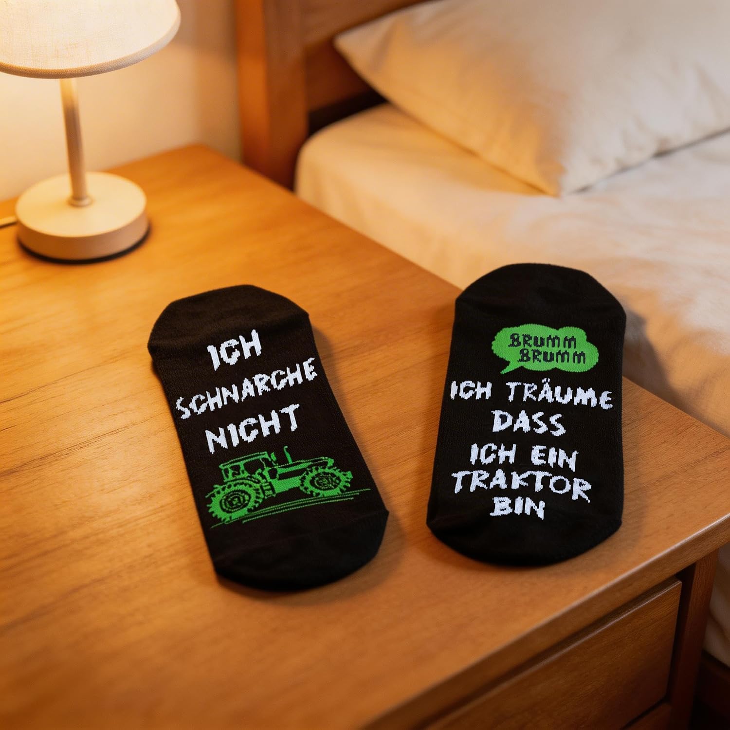 Men’s Funny Socks with Inscription (German Language), EU 43–46/UK 8.5–11.5, Gift for Birthday, Men’s Day, Father’s Day, for Dad, Grandpa, Friend, Brother, Boys – Bild 5