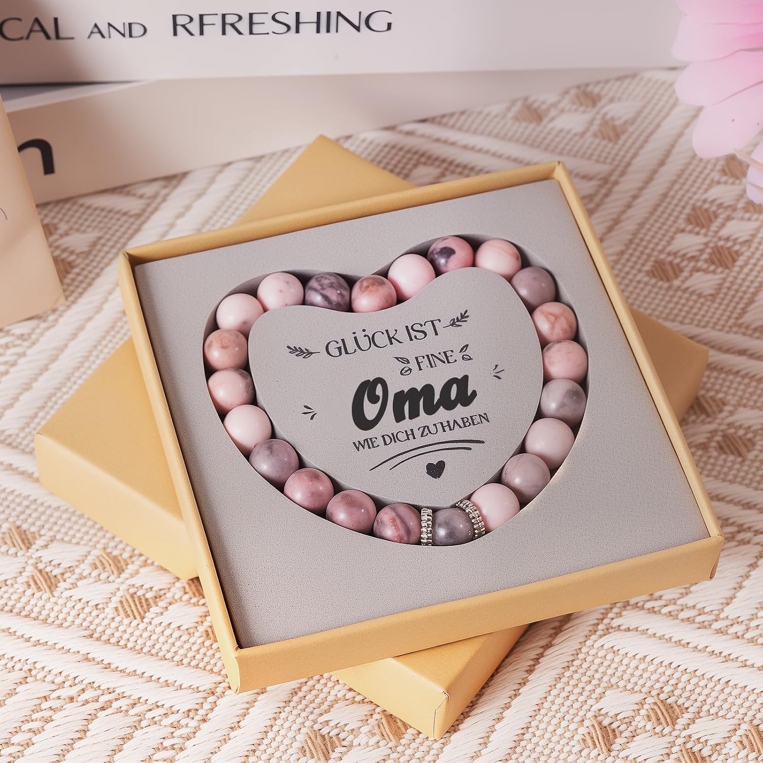 Lueaurra Bracelet for Grandma, Gift for Grandma, Grandma Gift, Birthday, Christmas Gift for Grandma – Bild 5