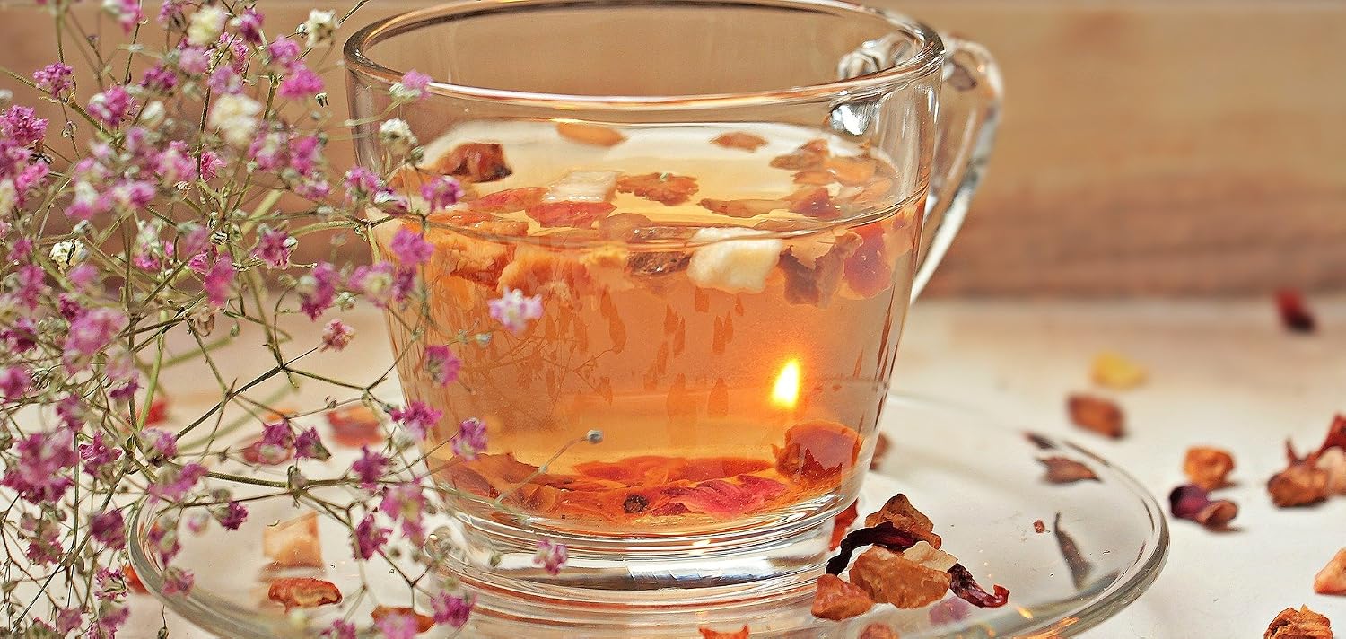 Tea sampler package "once around the world" in a noble gift package 10 x 25 g – Bild 4