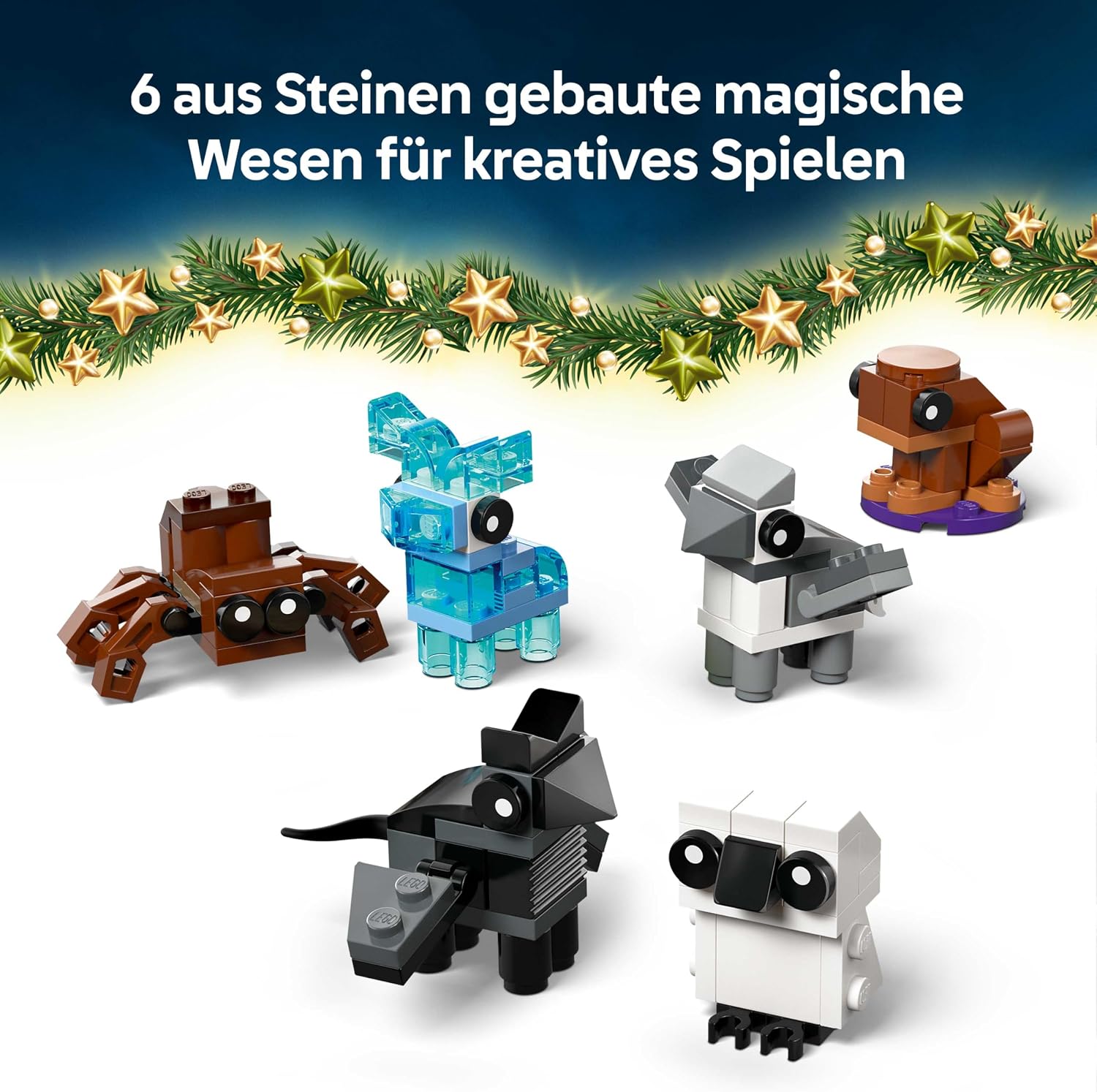 LEGO Harry Potter Advent Calendar 2025 - Christmas Toy with 24 Surprises - 8 Mini Figures in Festive Sweaters & 6 Figures - Gift for Girls and Boys from 7 Years - 76456 – Bild 6