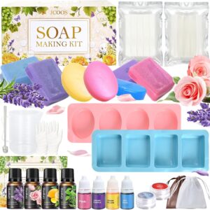 JUYRLE Make Your Own Soap, Craft Set, Adult Soap Making DIY Set