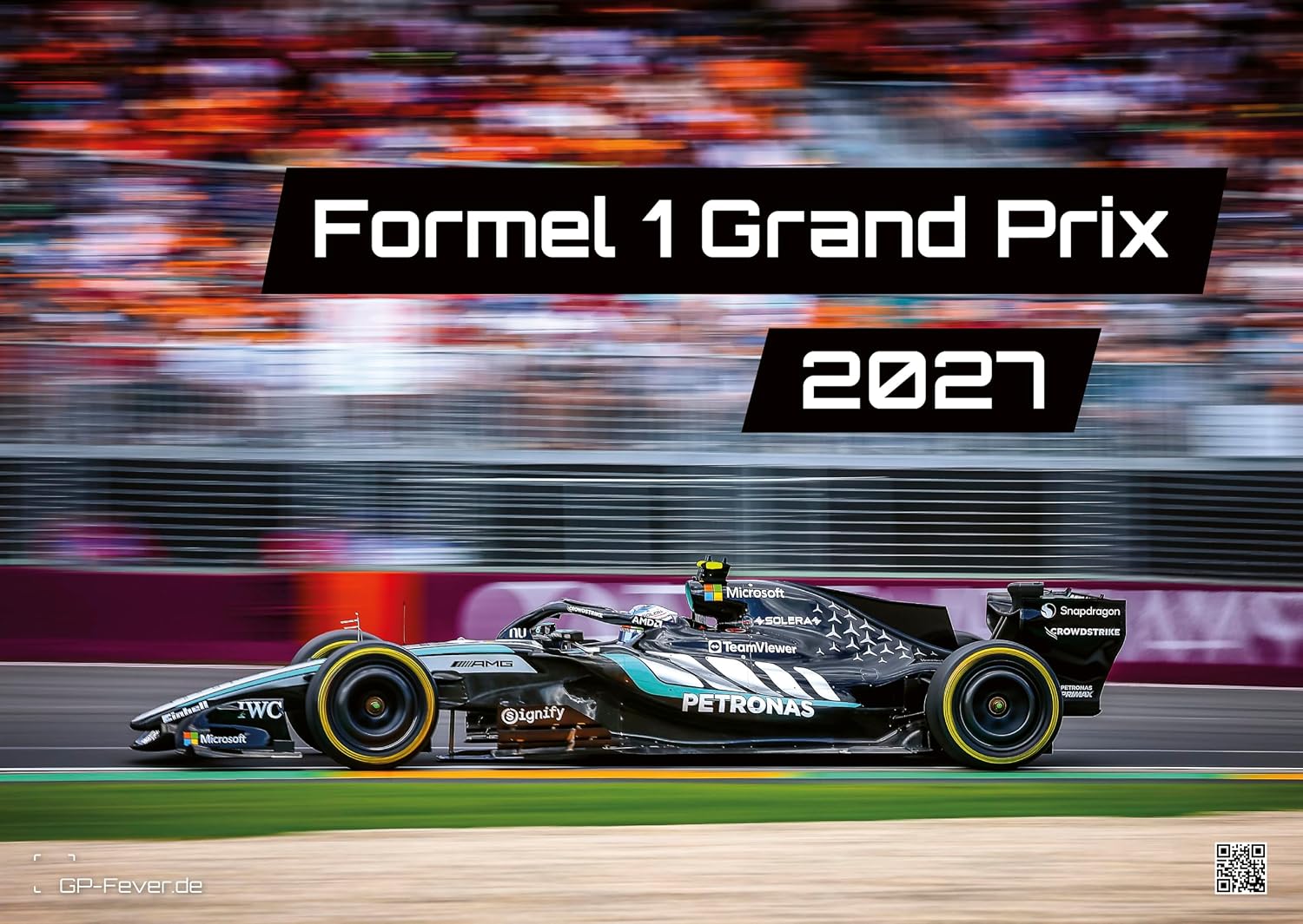 Formula 1 - Grand Prix 2027 | Premium F1 Calendar DIN A3 (42 cm x 30 cm) - Wall Calendar with Spectacular Photos of the Current Season | Ideal for F1 Fans