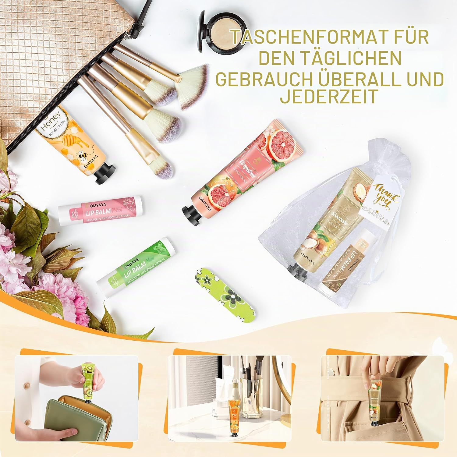 24SETS Hand Cream Gift for Women, Pack of 120 Christmas Gifts – Bild 6