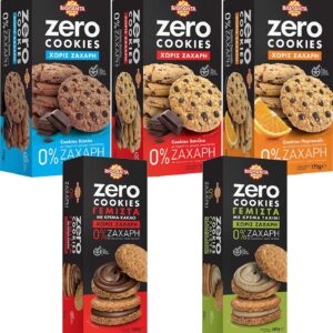 Violanta Sugar-Free Biscuits Tasting Set, 5 Varieties Double Biscuits, 870