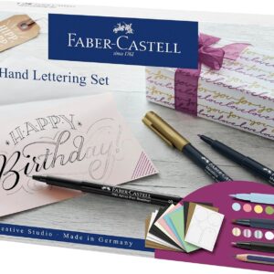 FABER-CASTELL - Pitt Artist Pen Hand Lettering Set, 12 Pieces