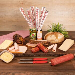 Wurstbaron Lazy Bag Package Maxi Bavarian Sausage Storage Pack XXL – Sausage Package with Salami, Cheese, Spread, Chorizo and much more
