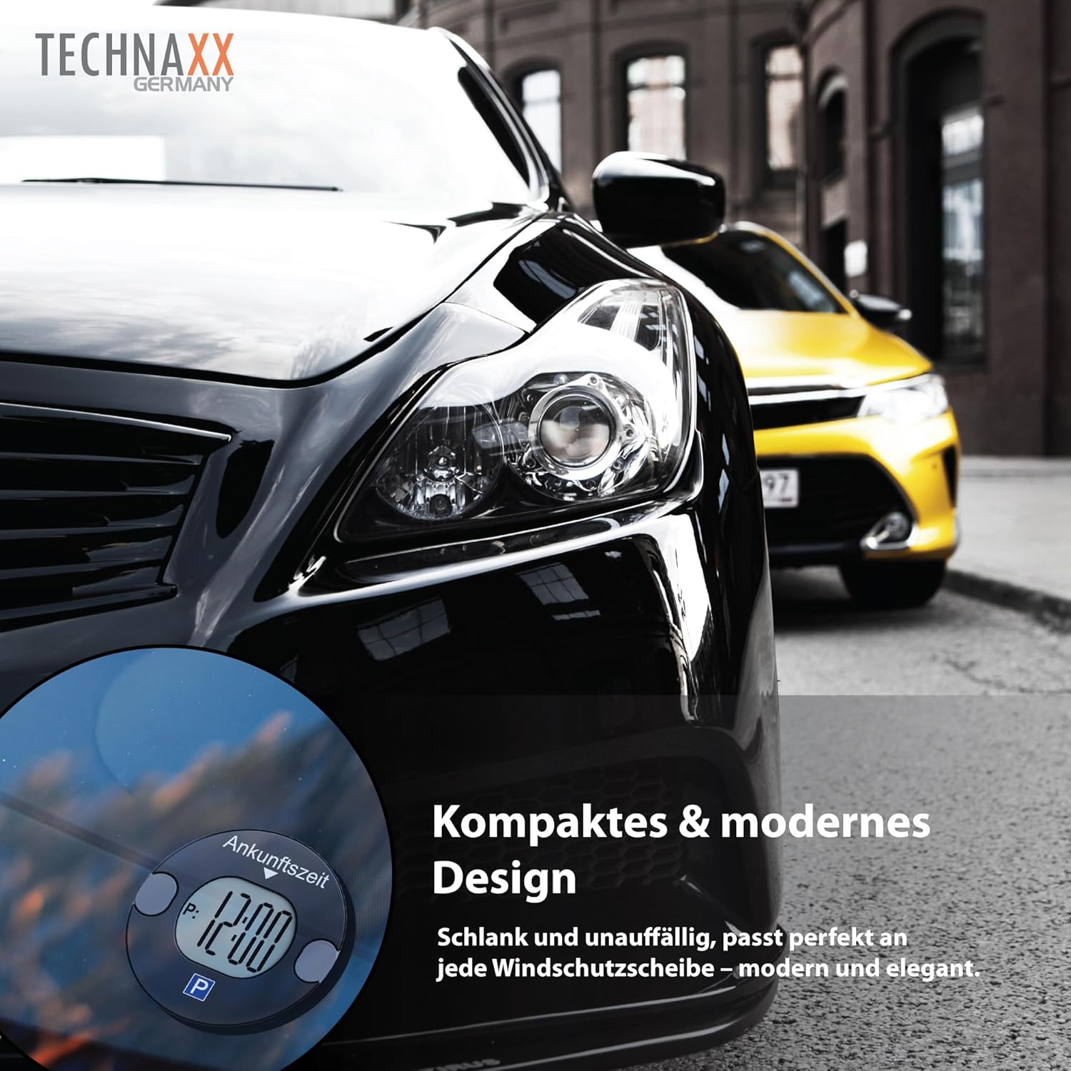 Technaxx Electronic Parking Disc with Motion Sensor - Automatic Digital Parking Meter with Magnetic Attachment, KBA Approved, Long Battery Life & Automatic Summer/Winter Time - TX-353 – Bild 6