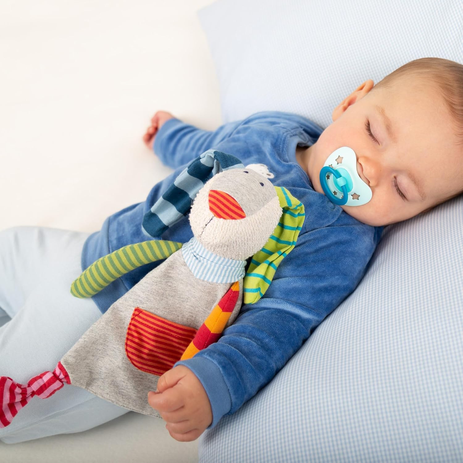 sigikid Cuddly Blanket Rabbit Cuddly Blanket for Babies Gift Idea – Bild 5