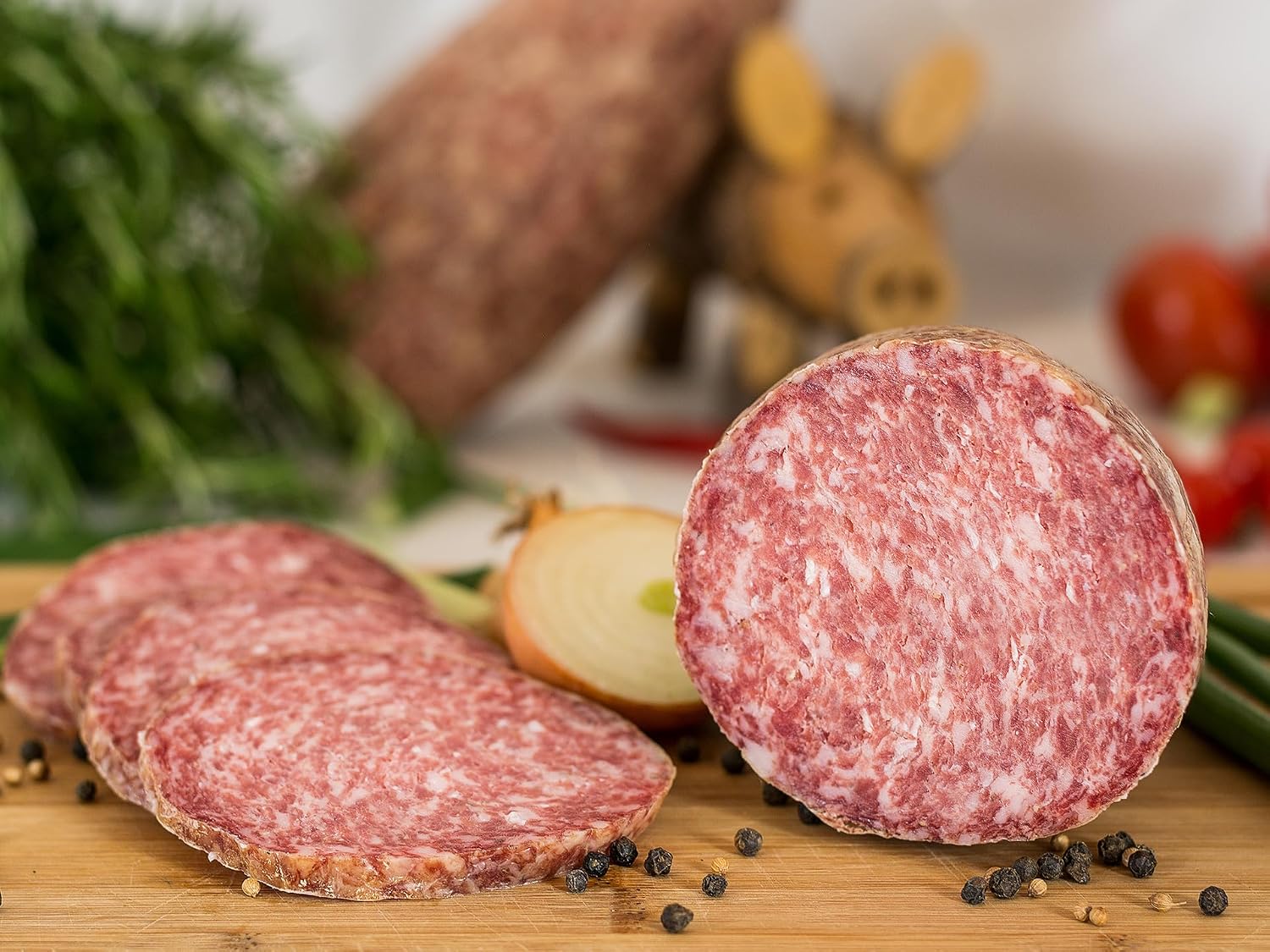 Original Eichsfelder Feldgieker 330 g I Butcher Weber I Regional Specialty I Slaughter Warm Processed I Own Slaughter I Natural Spices I Air Dried I Aged for Approx. 3 Months