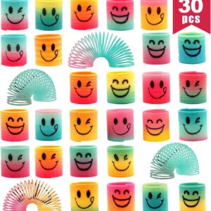 YESLUSY Pack of 30 Party Bags Rainbow Children’s Birthday Party Favours