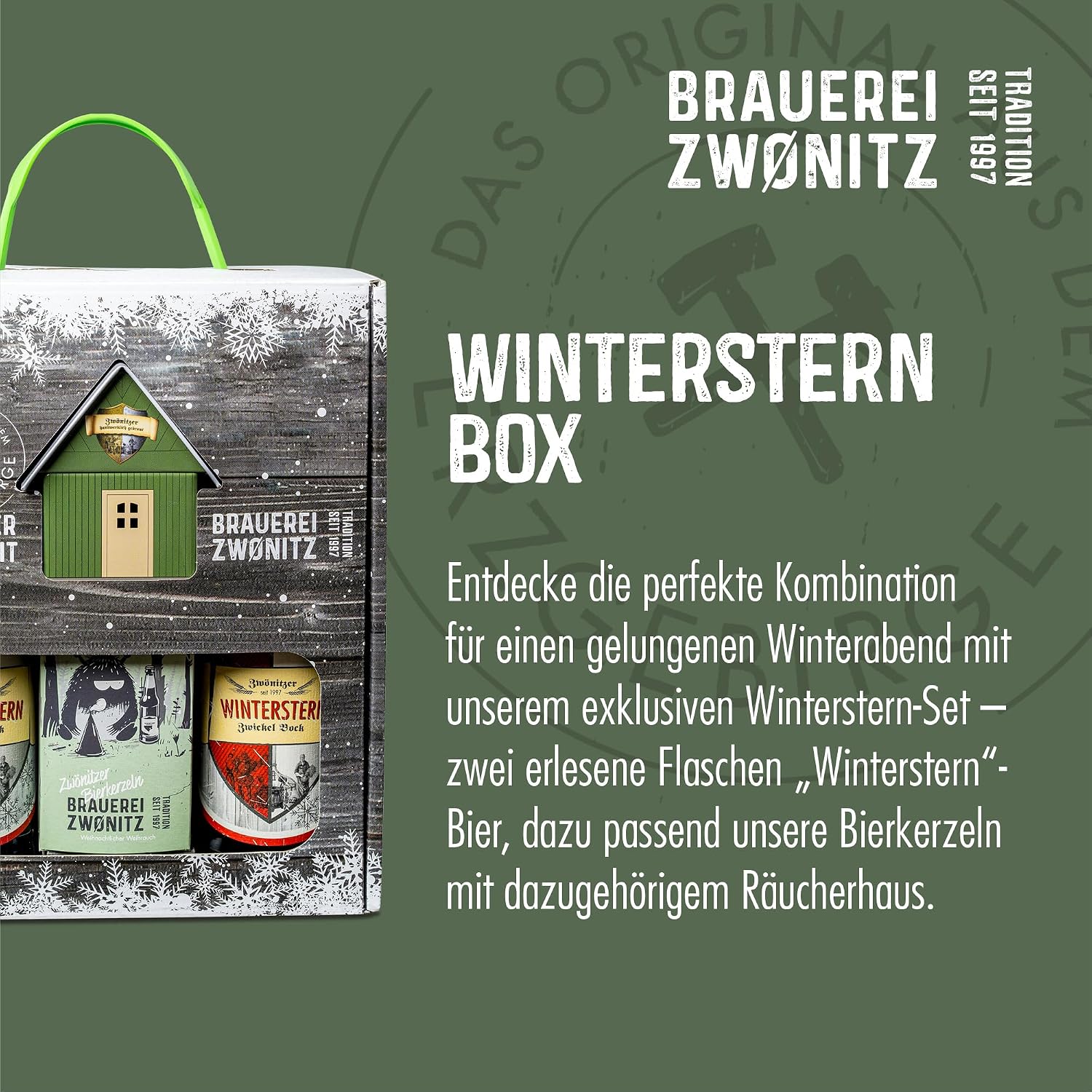 Brauerei Zwönitz Winter Star Beer Gift Box with Winter Star Craft Beer – Bild 2