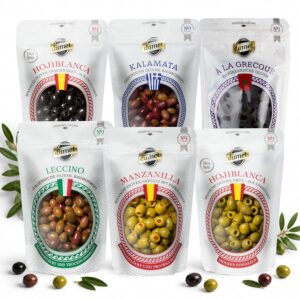Dumet Olive Tasting Pack - 6 x Fine Olive Fruits