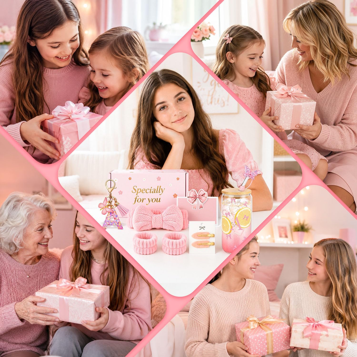 A-Z Personalised Gifts for Girls Teenagers 9-18 Years, Birthday Gift Girl Gift Set with Letter Initial, Gift Idea for Sister Daughter, Christmas & First Day at School (M) – Bild 7