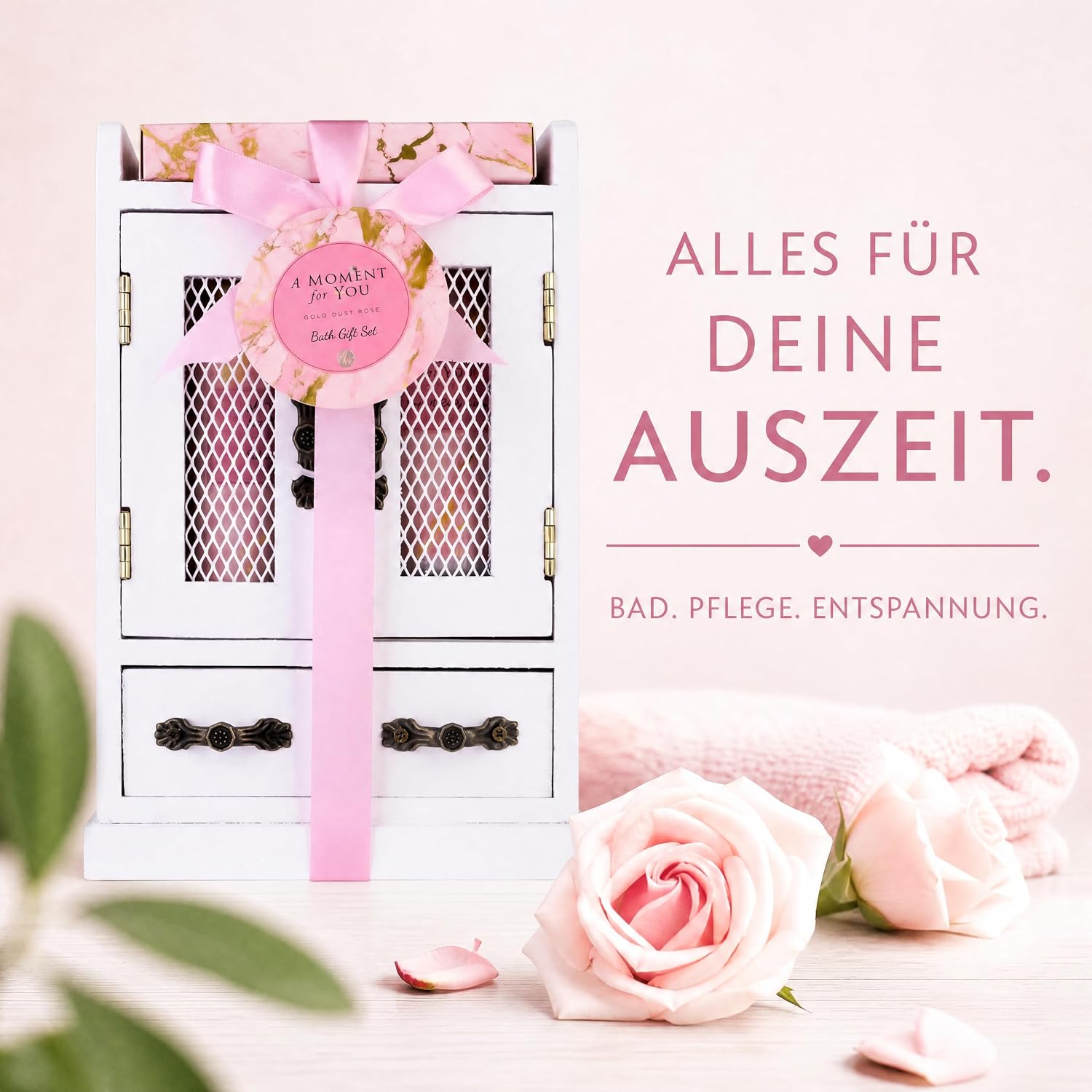 Accentra A Moment For You Gift Set in Wooden Cupboard Gift for Women – Bild 2