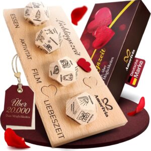 Date Ideas Cube for Couples – Anniversary Gift for Him & Her | Partner and Couple Gifts for Women and Men Boyfriend & Girlfriend for Christmas, Birthday, Wedding Anniversary, Anniversary