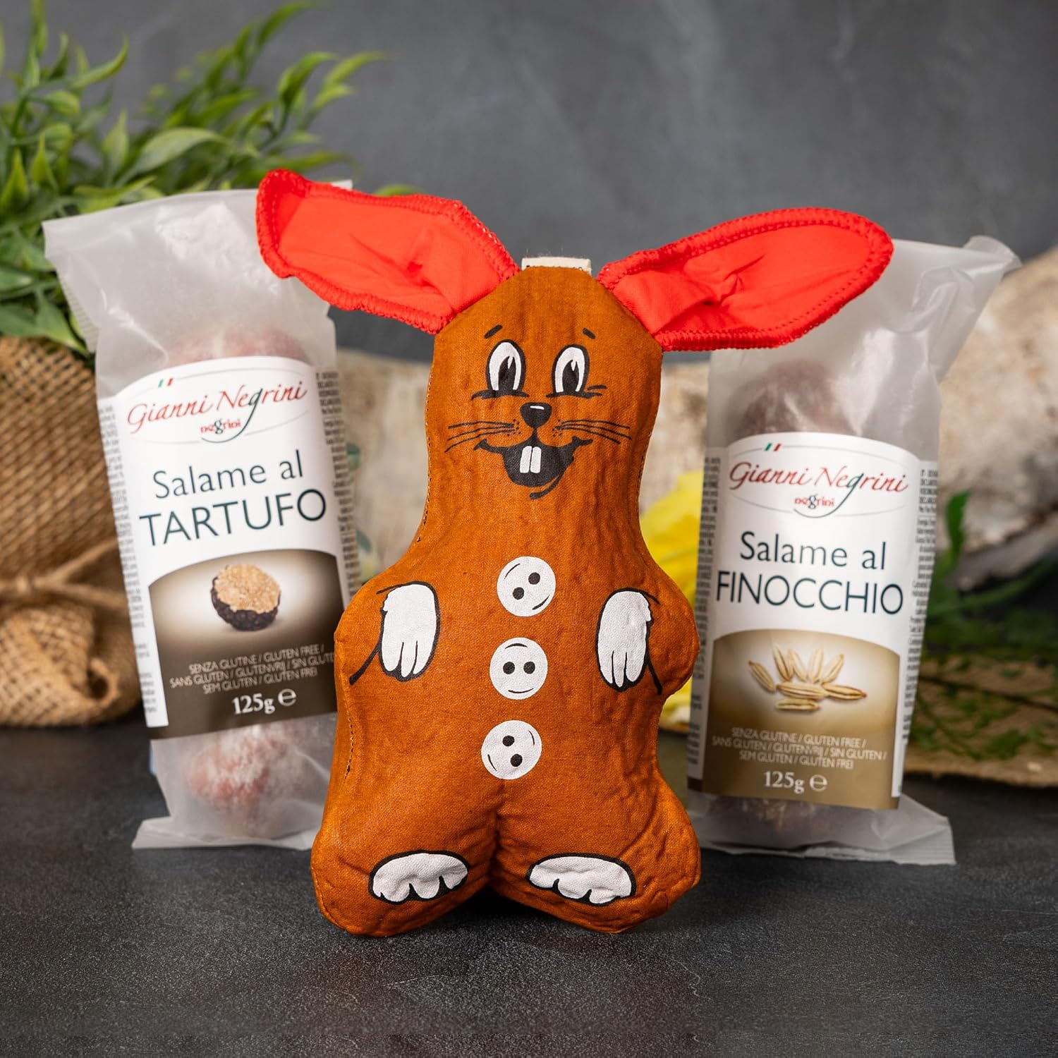 WURSTBARON® Premium Easter Snack Box "Hearty Delight" - Sausage & Salami Snacks with Italian Fennel & Truffle Salami + Cheese Snack Selection | Easter Gift Basket Gift Set – Bild 3