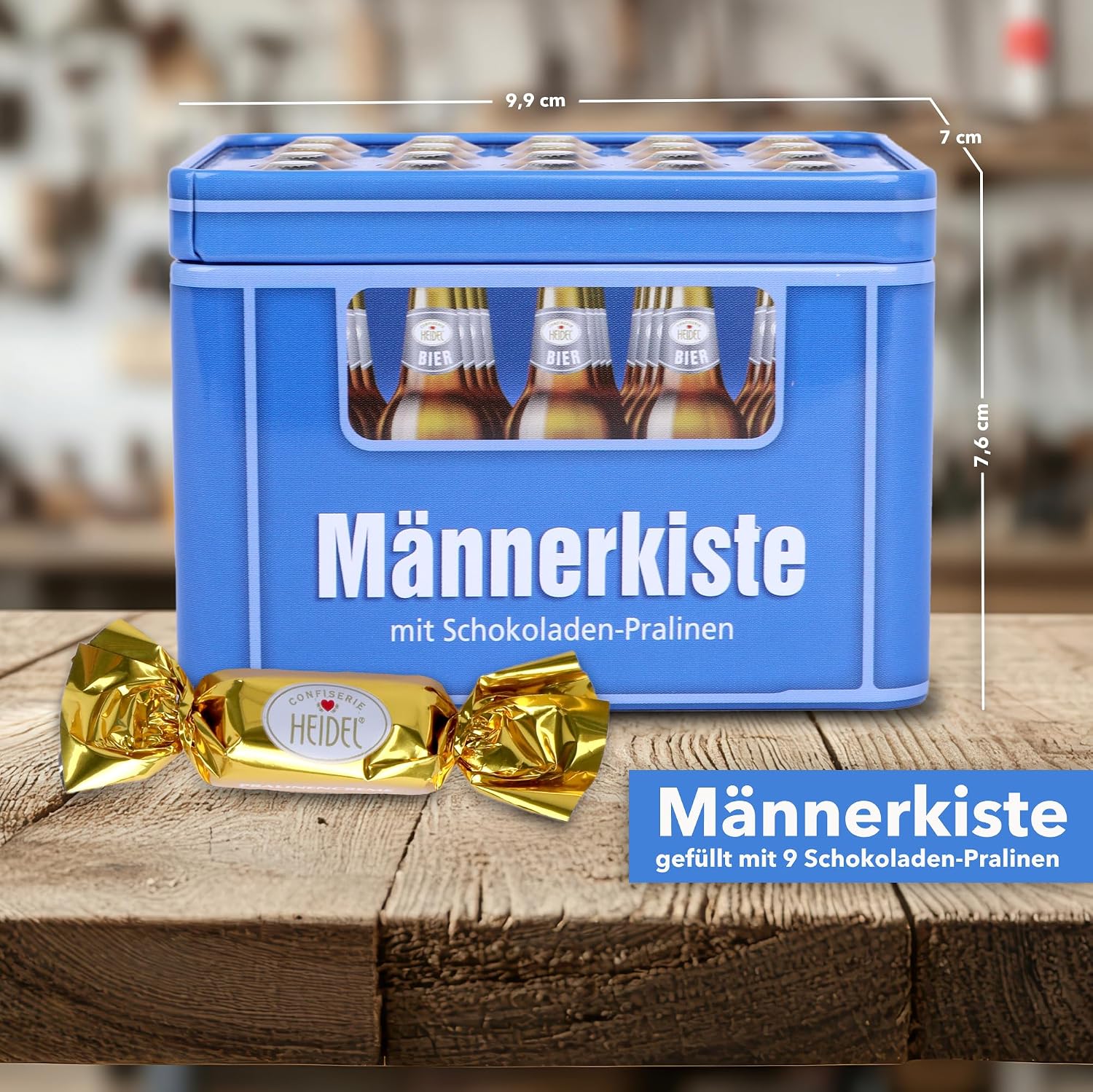 Heidel Men's Chocolate Box in Beer Box Design – Bild 2