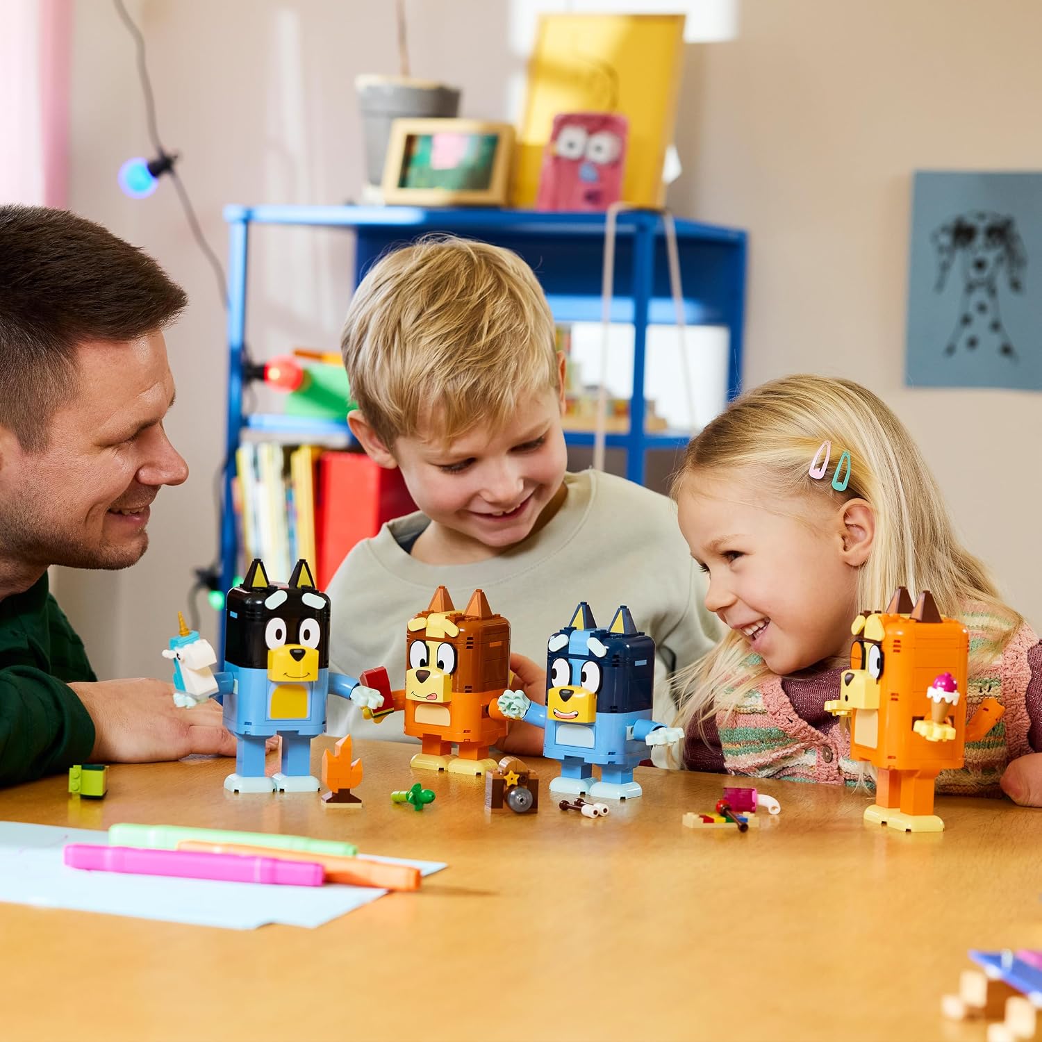 LEGO Blueys Family Stones - Educational Toy Including 4 Figures with Different Facial Expressions and Accessories - Montessori Set - Birthday Gift for Girls and Boys from 5 Years - 11217 – Bild 7