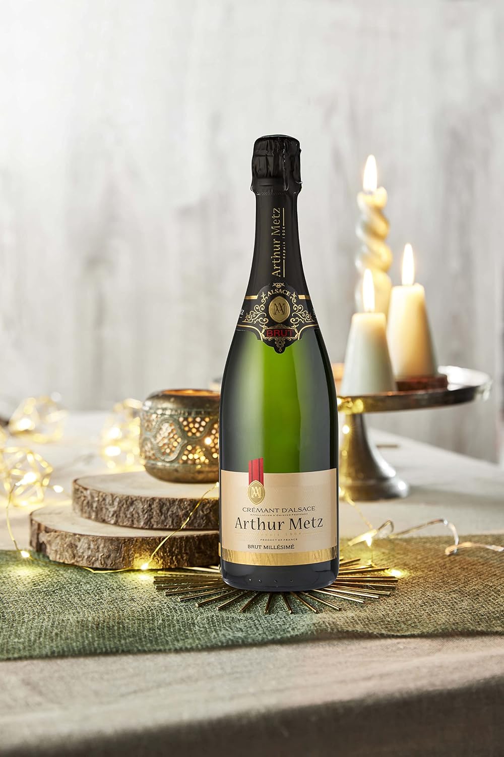 Arthur Metz - Cremant d'Alsace Brut, Méthode Traditionnelle (1 x 0.75 l) – Bild 2