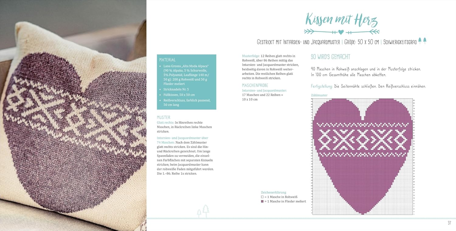 Alles für Weihnachten stricken & häkeln. Deko für dein festliches Zuhause. Weihnachtskugeln, Windlichter, Kissen & Co. ganz einfach individuell gestalten. Für das eigene Zuhause oder zum Verschenken. – Bild 4