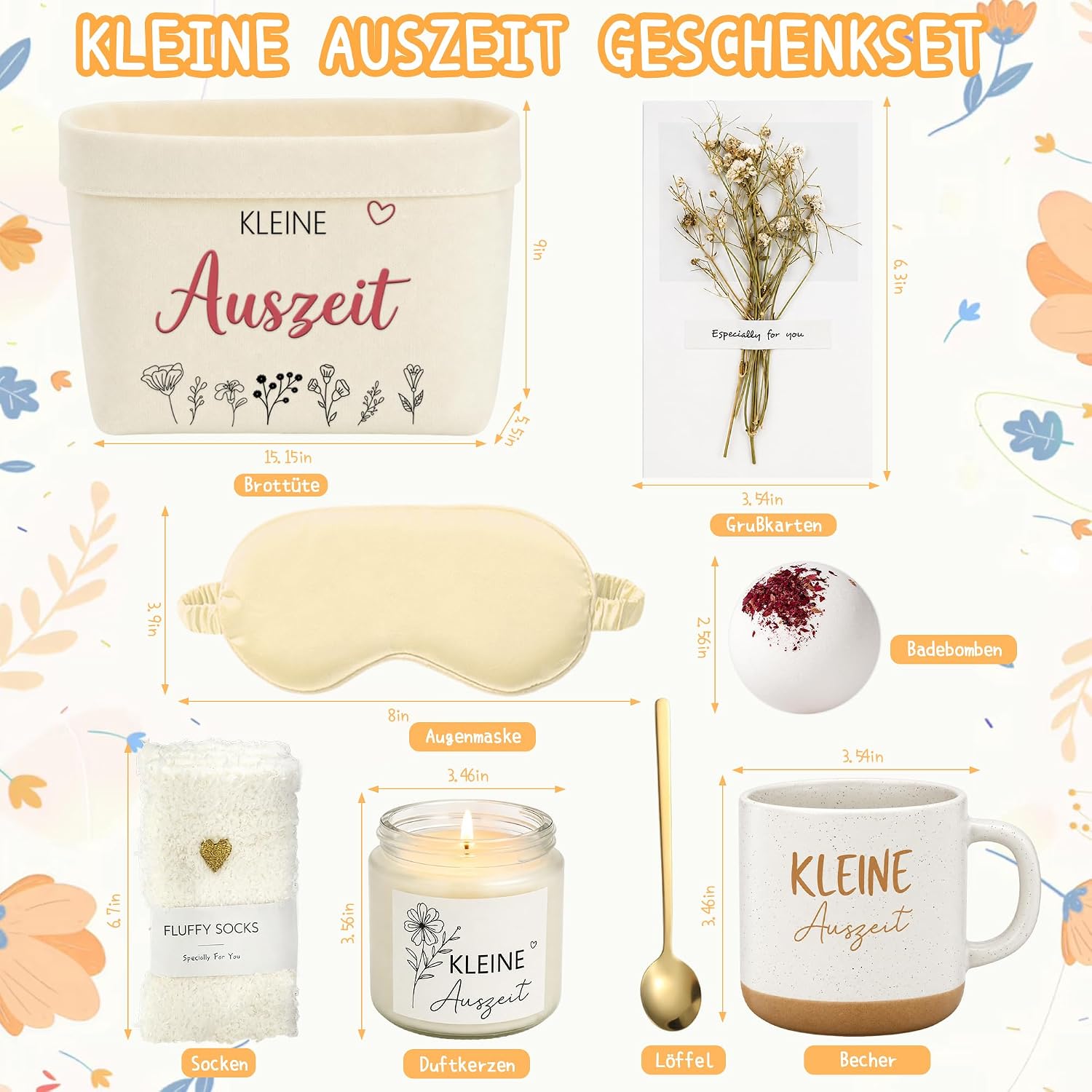 Small Time Out Gifts for Women with Wellness Gift Bag – Bild 2