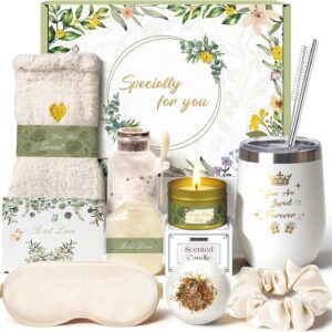 K KERNOWO Gifts for Women, Birthday Gift Set, Relaxation Gift Set for Mum, Sister, Wife, Girlfriend, Grandma, Wellness Gifts for Women, Birthday, Valentine's Day, Mother's Day