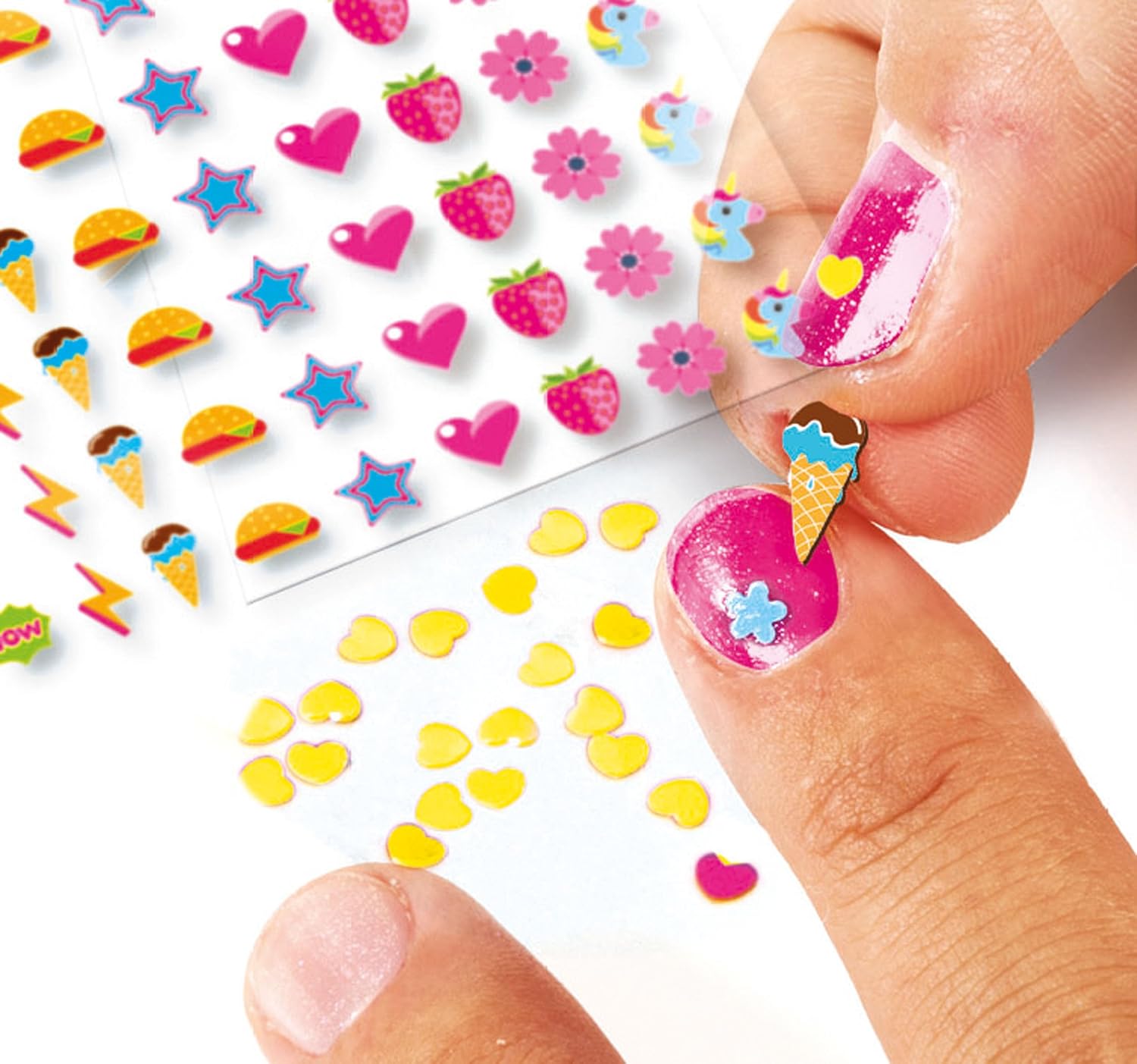 Clementoni Crazy Chic Cool Nail Art - DIY Nail Art Set for Kids – Bild 8