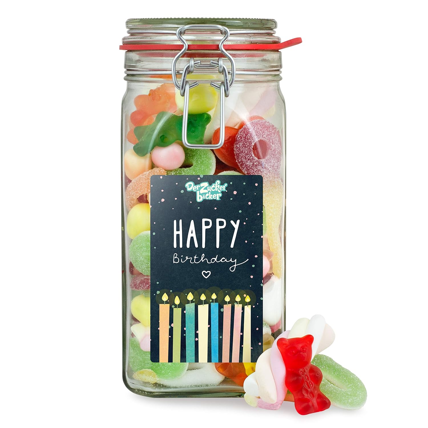 Happy Birthday Candy Jar