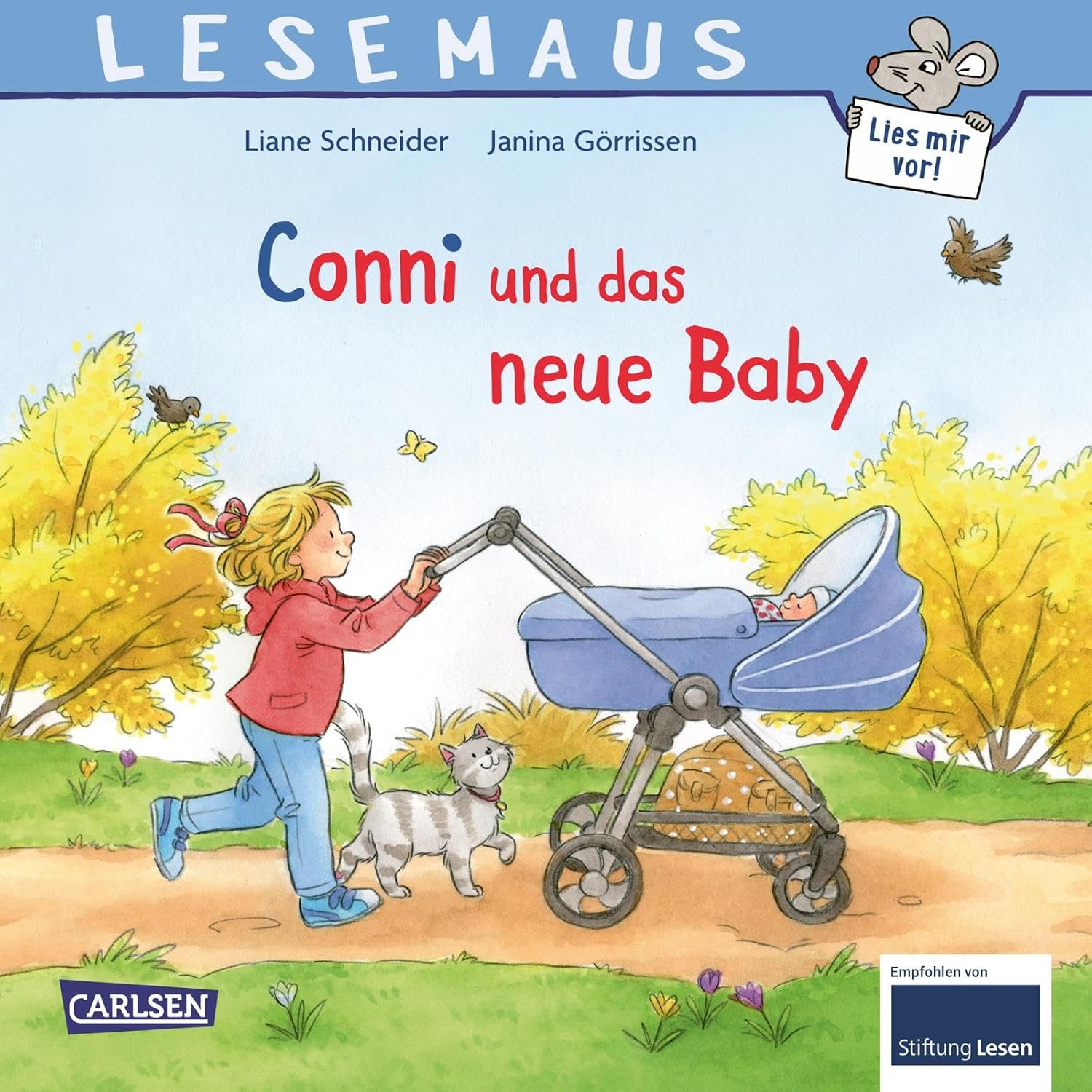 LESEMAUS 118: Conni und das neue Baby: Liebenswertes Bilderbuch über Geschwisterchen für Kinder ab 3 (118)