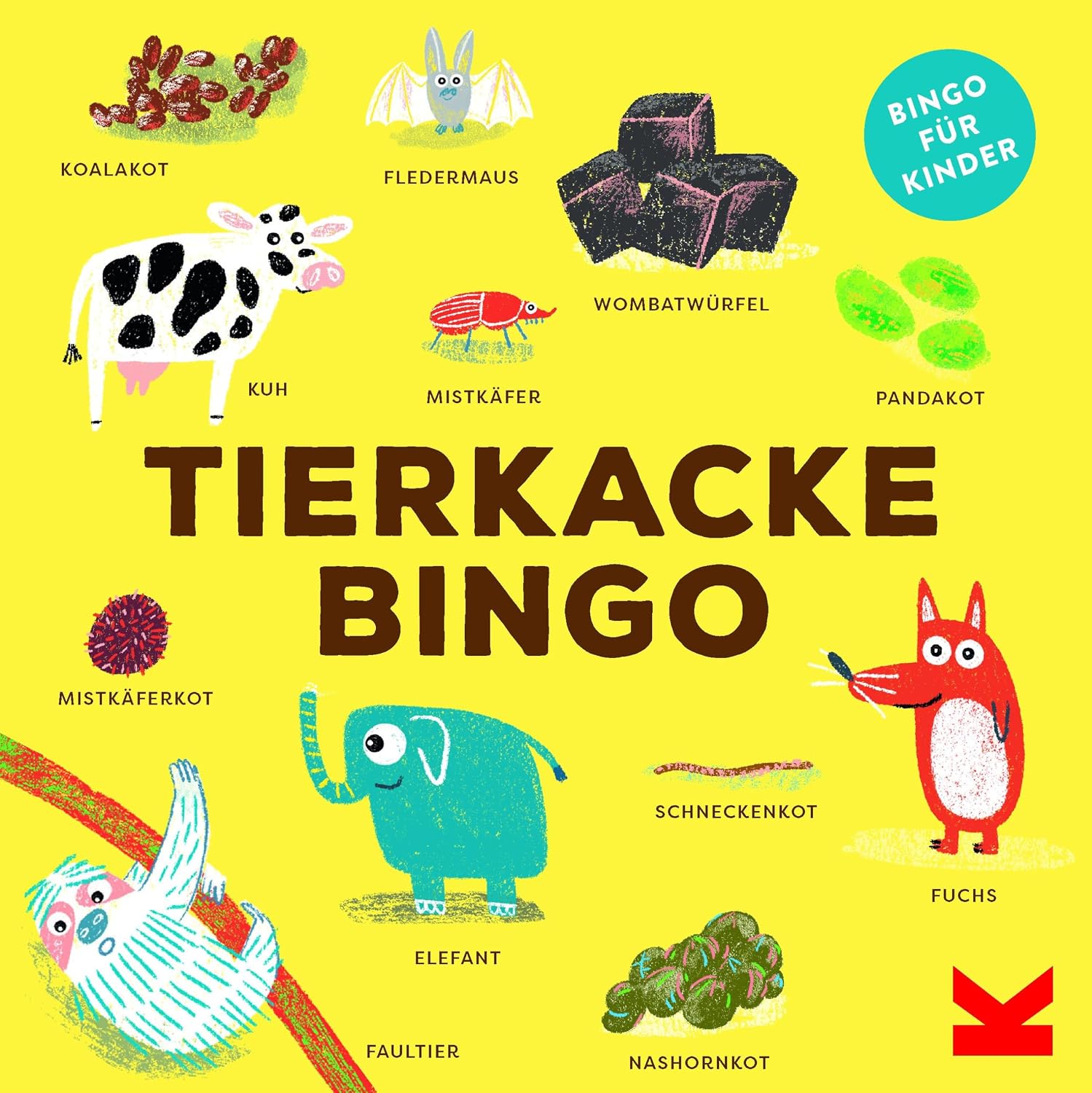 Animal Poop Bingo