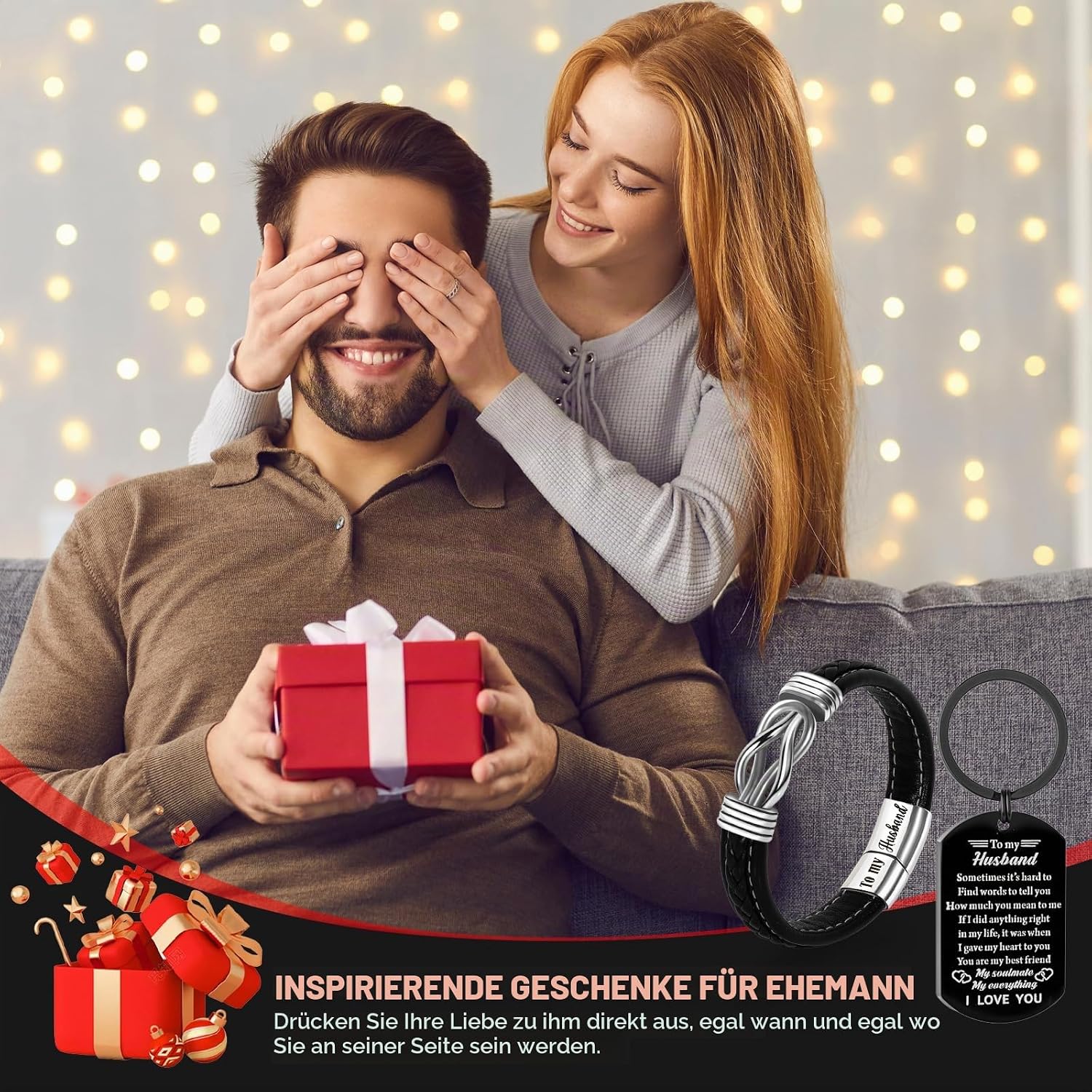 Gifts for Men Gifts for Men Birthday Husband Boyfriend Son Dad Father's Day, Anniversaries, Christmas and Easter Men's Gift Set – Bild 6