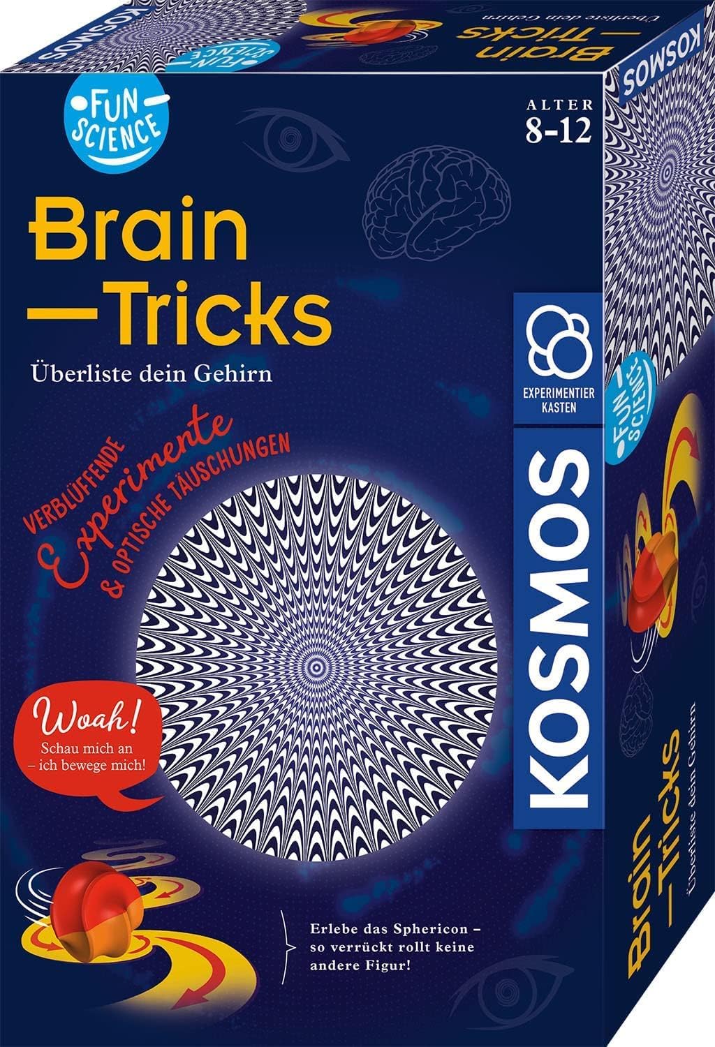 KOSMOS Fun Science Brain Tricks, Amazing Experiments