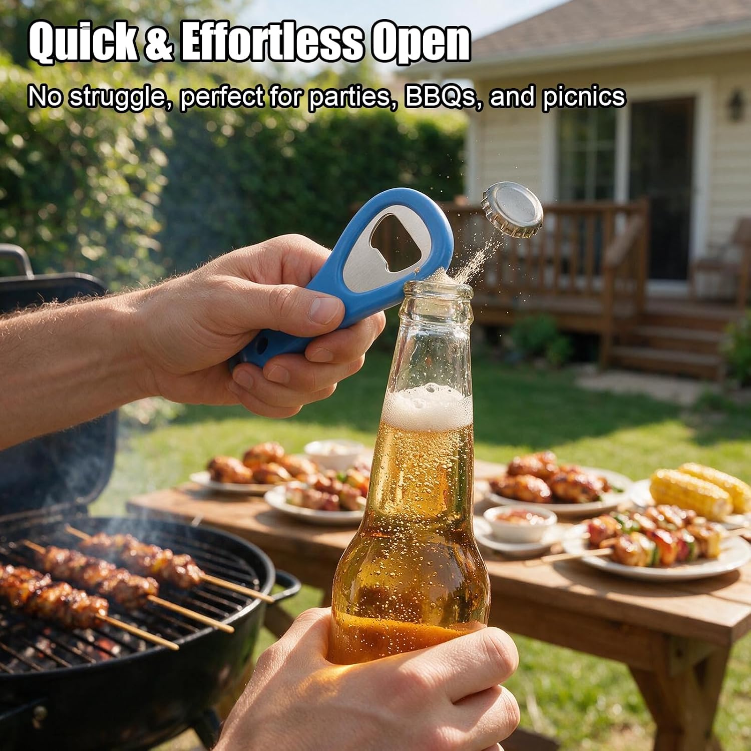 Pack of 30 Bottle Openers, Stainless Steel, Portable Beer Bottle Opener for – Bild 6