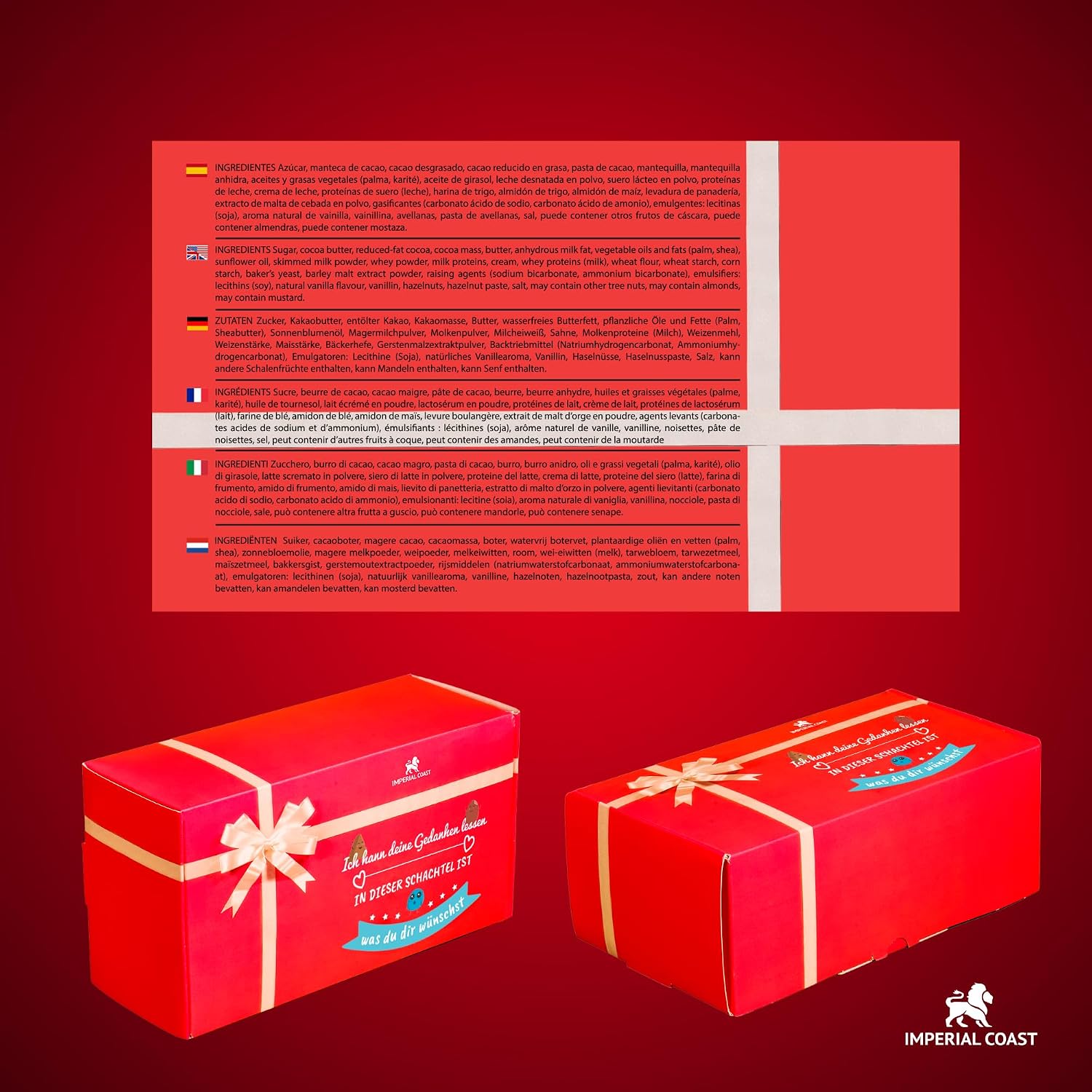 Children's Chocolate Gift Box | Original Birthday Gift for Children and Couples: Kids Chocolate, Kids Bueno, Happy Hippo, Chocolate Bons, Kids Joy. – Bild 8