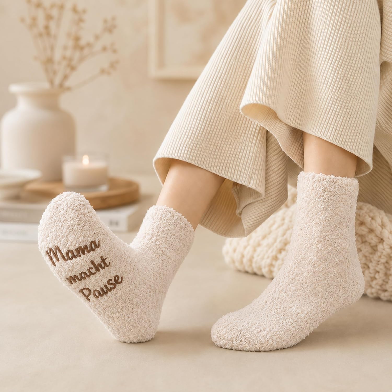 Socks Gift Mum - Funny Cuddly Socks Women's Gift, Socks Mum Makes a Break (Size 36-41) - Gift for Mothers, Wife & Women - Perfect for Christmas, Birthday & Mother's Day – Bild 5