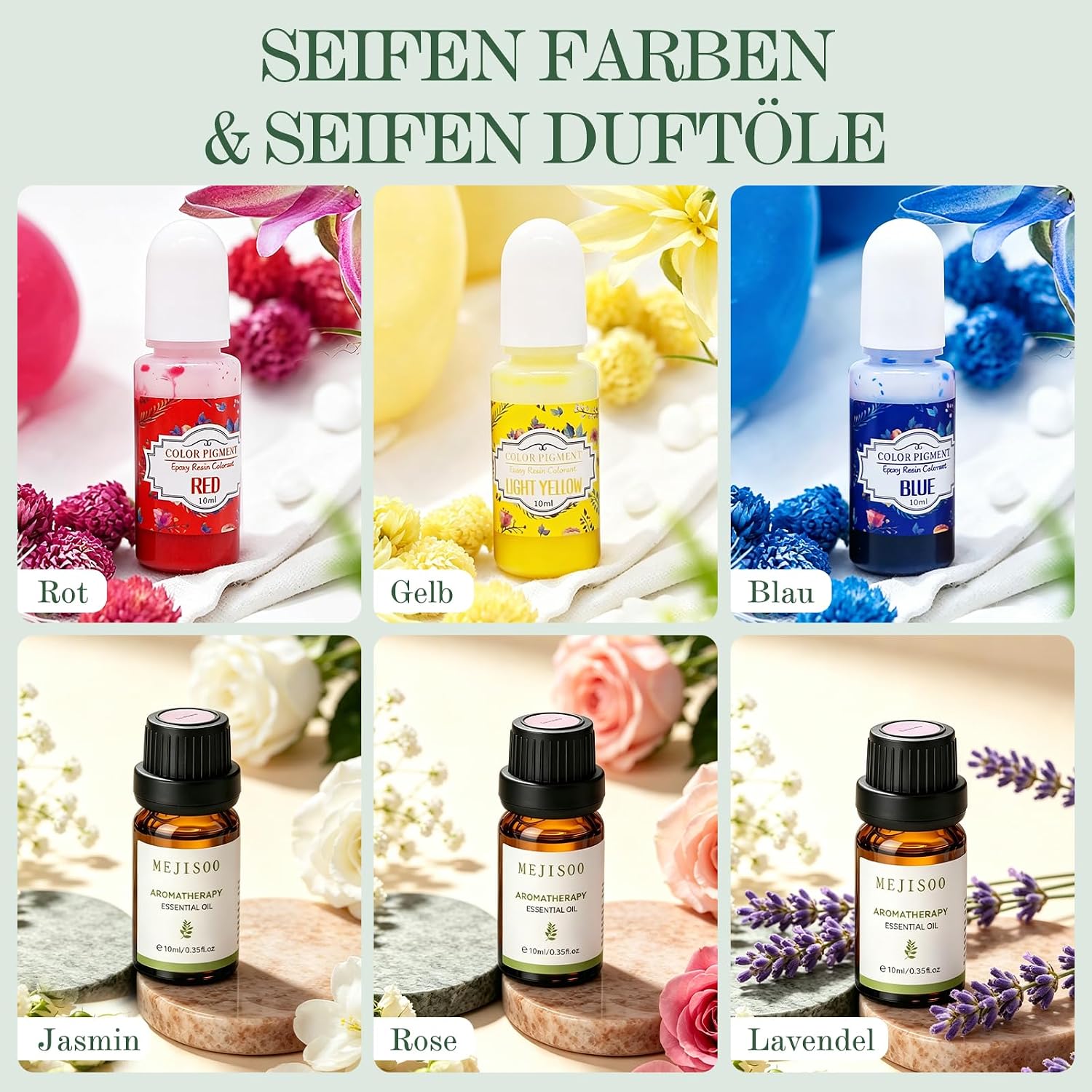 Make Your Own Soaps Set, Creative Soaps DIY Set for Adults – Bild 3