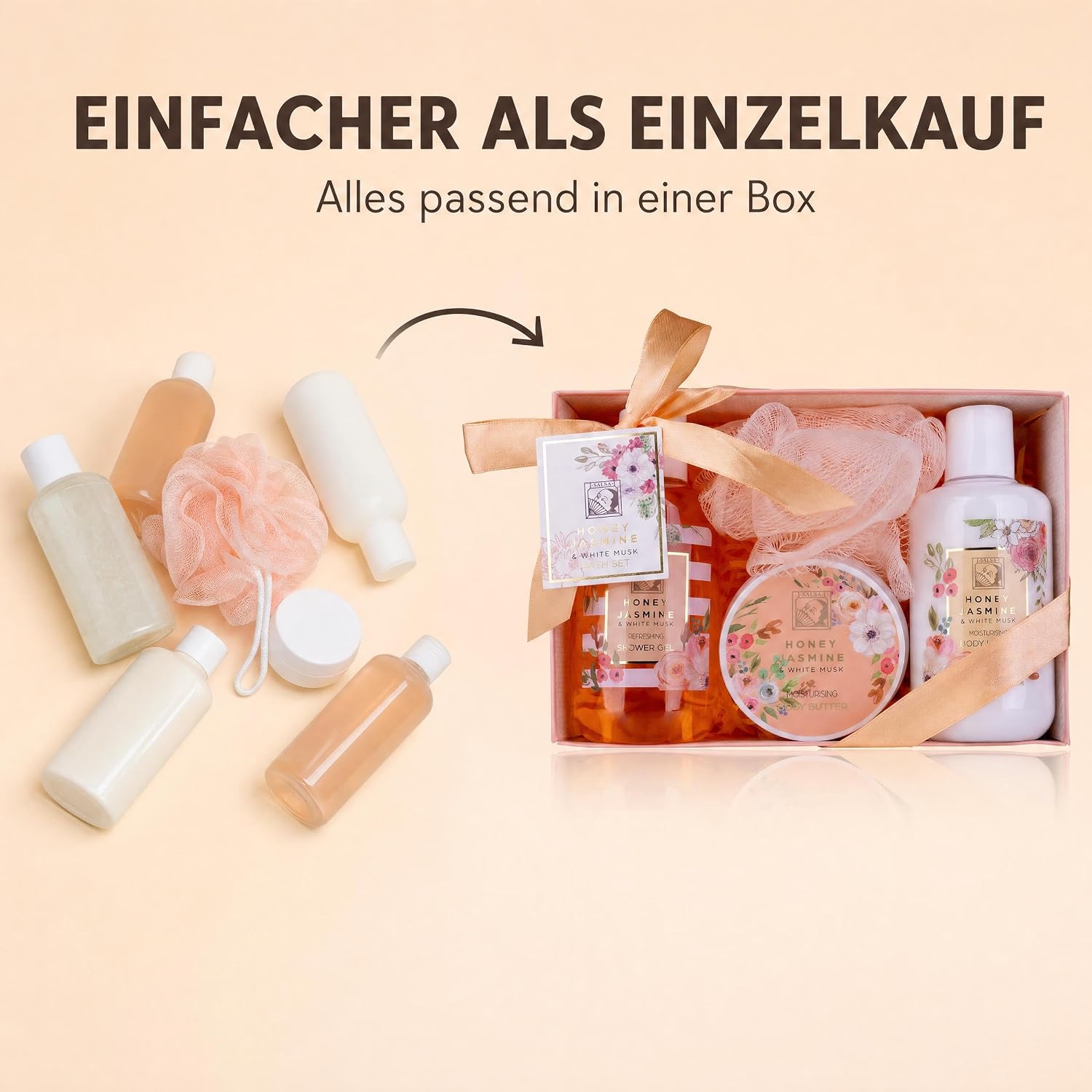 Accentra Honey Jasmine Gift Set in Gift Box, 4 Pieces – Bild 7