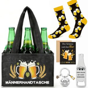 Men’s Handbag Beer Gift Set, Birthday Gift for Men