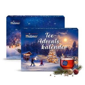 Meßmer Tea Advent Calendar 2026-24 Doors with 48 Tea Bags